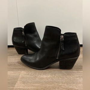 Frye Double Zip Heeled Booties